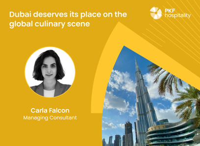 Dubai deserves its place on the global culinary scene